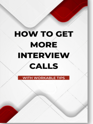 How to get more interview calls?
